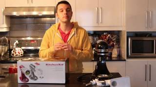 Test blogueur de l’ensemble d’accessoires pour batteur sur socle de KitchenAid