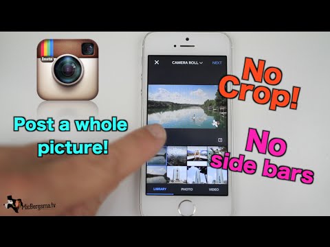Instagram: Post a whole photo without cropping! New Feature! Instagram: Post a whole photo without cropping! New Feature!