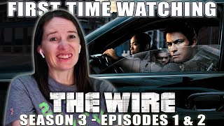 THE WIRE | TV Reaction | Season 3 - Ep. 1 + 2 | First Time Watching | Good-Bye to the 221