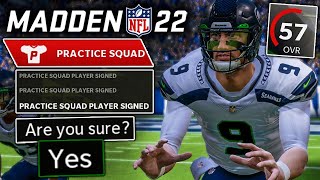 Madden 22 Franchise Ep.1 | The Hardest Rebuild Begins (ONLY Practice Squad Players)