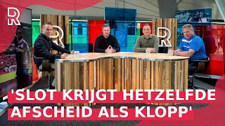 FC Rijnmond: 'FEYENOORD-trainer Arne SLOT krijgt hetzelfde afscheid als Jürgen KLOPP'