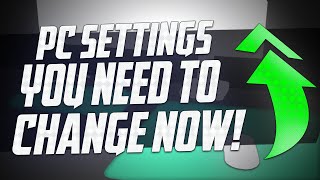 🔧 Doing THESE simple steps will UNLOCK your PC BEST PERFORMANCE *BEST SETTINGS* ✅