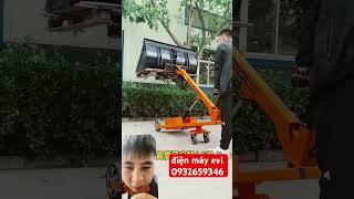 Xe nâng bằng hơi mini nhỏ gọn lực nâng siêu khủng #mayxenang #cokhi #chetao #sangtao