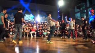 Challenge Cup Bboy 5on5 Best8-4 Hentai Breakers vs Monster Bboy Crew | 20130810 B.O.T.Y. Taiwan