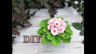 Примула из фоамирана/DIY/Anna Shusta