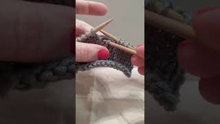 UnKnitting or Tinking down a row in knitting