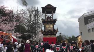 犬山祭り2016魚屋町車切り