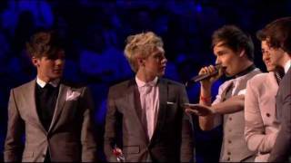 One Direction win Best British Single - Brit Awards 2012 HD