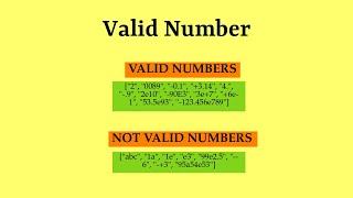 Leetcode Question 65 "Valid Number" in Javascript