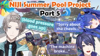 【ENG SUB】NIJI Summer Pool Project: Part 5【Kaida Haru 甲斐田晴 / Amamiya Kokoro 天宮こころ / NIJISANJI にじさんじ】