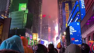 2019 紐約時代廣場跨年  New York Time Square New Year