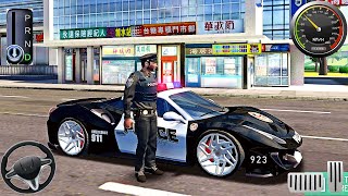 Ferrari Police car Police Sim 2022 - Best Android IOS Gameplay