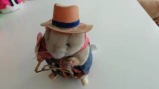 2002 Gemmy Toys ~ Dancing Hamsters ~ RAWHIDE