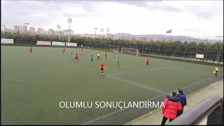 TURGUTLUSPOR U 19  \u0026 BODRUMSPOR U 19  GERİDEN OYUN KURMA VE TOPU RAKİBE DEYDİRMEDEN ATTIĞIMIZ GOL