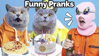 Best Prank Videos To Relieve Your Stress!😊🍃 | Oscar‘s Funny World | New Funny Videos 2024
