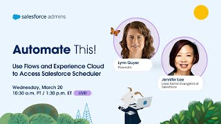 Use Flows and Experience Cloud to Access Salesforce Scheduler | Automate This!