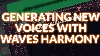 Generating New Voices With Waves Harmony