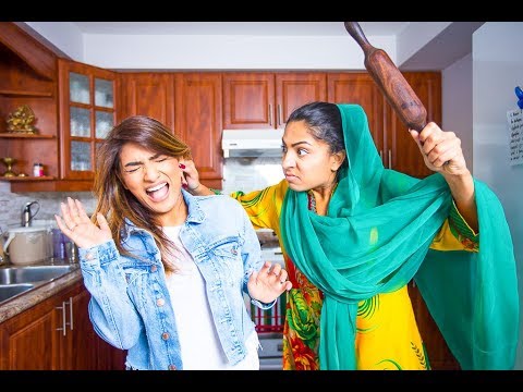 How My Brown Mom Acts With Me vs. With My Friends How My Brown Mom Acts With Me vs. With My Friends