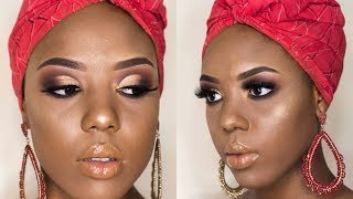 Maquiando Cliente (semi Cut Crease)