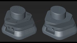 Cinema 4D Hard Surface Object Modeling Tutorial Part 1