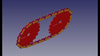 Freecad chain