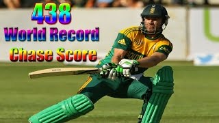 World Record 438 Match-South Africa vs Australia