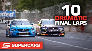 10 dramatic last lap battles from the past decade | Supercars 2022