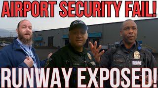 SEATTLE AIRPORT RUNWAY EXPOSED - SECURITY FAILURE!