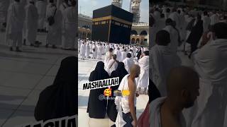 MashaAllah so😭❤️ beautiful live Makkha masjid al haram kaba sharif#love #youtubeshorts #kabalive