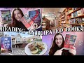 reading anticipated books and finding TWO five-star new favorites [reading vlog with book shopping]