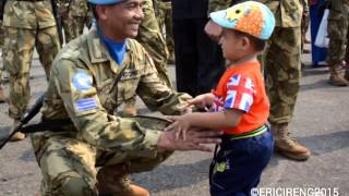 PENYAMBUTAN KONTINGEN GARUDA UNIFIL PBB MARINIR