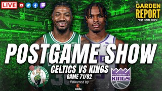 LIVE Garden Report: Celtics vs Kings Postgame Show | Powered by Coda