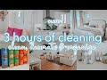 NEW ✨ 3 HOUR CLEANING MARATHON || Clean, decorate and organize || Cleaning motivation