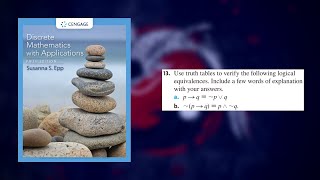 (2.2.13) Verifying Logical Equivalence of Statements Using Truth Tables