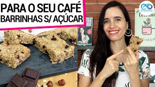 SEM AÇÚCAR E FÁCIL, BARRINHA DE CEREAL MAIS SAUDÁVEL E VEGANA (PERFEITA NO SEU CAFÉ DA MANHÃ)