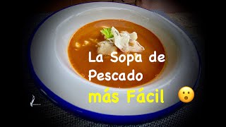 La SOPA DE PESCADO más FÁCIL RICA y BARATA 😮  - GUILLE RODRIGUEZ