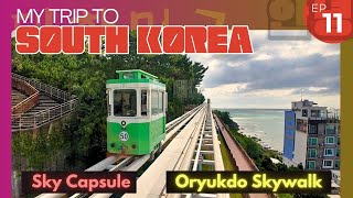 Blueline Park Sky Capsule + Oryukdo Skywalk Busan Vlogs South Korea Vlogs