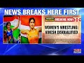 vinesh phogat disqualified for being 100g overweight in women s 50kg wrestling breaking