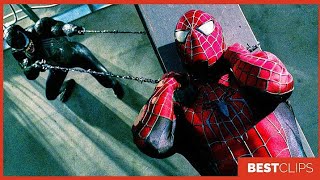 Spider-Man Vs Venom and Sandman - Fight Scene | SPIDER-MAN 3 (2007) Movie CLIP 4K