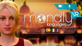 Learn Languages in Virtual Reality with Mondly VR