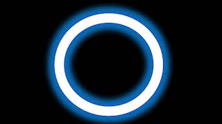 RING LIGHT with blue effect