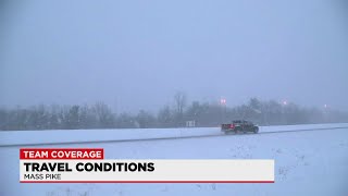 Dangerous road conditions on MassPike