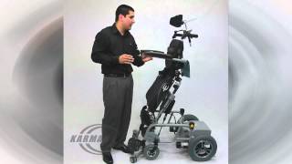 XO-202 Power Stand-Up WheelChair - by Karman Healthcare