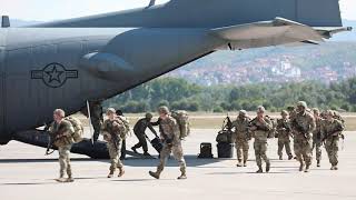 Exercise Skybridge 21: Sky Soldiers will be rigging up and performing airborne operations