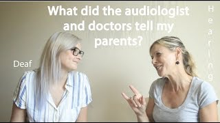 Hearing Parents Perspective on raising a Deaf Child [CC]