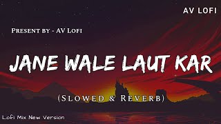 Jane Wale Laut Kar Tu Aaya Kyon Nahi (Slowed + Reverb) | B Praak, Payal Dev | AV Lofi