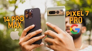 Best Camera Fight - iPhone 14 pro max vs Google Pixel 7 Pro !!