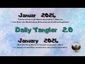 Daily Tangler   January  2024  -  | #DailyTangler #MyiniaArt