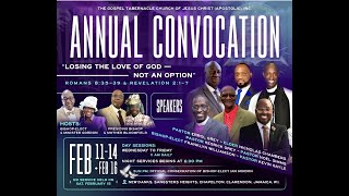 The Gospel Tabernacle Church of Jesus Christ Apostolic Sangster's Heights Convocation 2025 Night 2