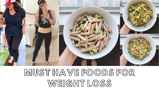 MY TOP VEGAN, PLANT BASED FOODS FOR WEIGHT LOSS | STARCH SOLUTION WEIGHT LOSS  | EP. 1 Staple Meals